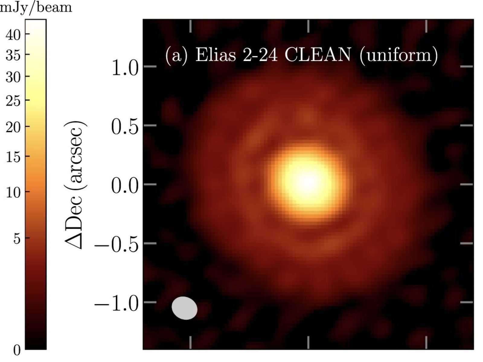 ALMA observing Elias 2-24 disk